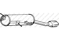 Exhaust backbox / end silencer 190-169 Bosal