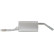 Exhaust backbox / end silencer 190-183 Bosal, Thumbnail 3