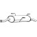 Exhaust backbox / end silencer 190-209 Bosal, Thumbnail 2