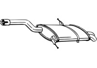 Exhaust backbox / end silencer 190-287 Bosal