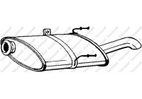 Exhaust backbox / end silencer 190-295 Bosal