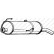 Exhaust backbox / end silencer 190-313 Bosal