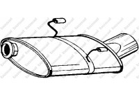 Exhaust backbox / end silencer 190-317 Bosal