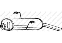 Exhaust backbox / end silencer 190-329 Bosal