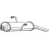 Exhaust backbox / end silencer 190-329 Bosal, Thumbnail 2