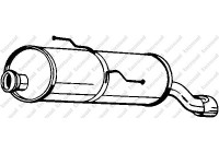 Exhaust backbox / end silencer 190-503 Bosal