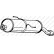 Exhaust backbox / end silencer 190-503 Bosal