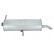 Exhaust backbox / end silencer 190-509 Bosal
