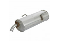 Exhaust backbox / end silencer 190-601 Bosal