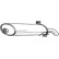 Exhaust backbox / end silencer 190-697 Bosal, Thumbnail 2