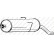 Exhaust backbox / end silencer 190-759 Bosal