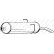 Exhaust backbox / end silencer 190-787 Bosal