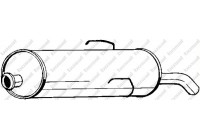 Exhaust backbox / end silencer 190-805 Bosal