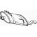 Exhaust backbox / end silencer 190-873 Bosal