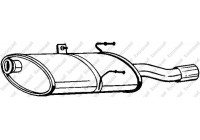 Exhaust backbox / end silencer 190-925 Bosal