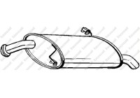 Exhaust backbox / end silencer 190-935 Bosal