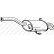 Exhaust backbox / end silencer 190-953 Bosal