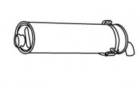 Exhaust backbox / end silencer 19071 Walker