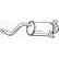 Exhaust backbox / end silencer 200-045 Bosal