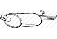 Exhaust backbox / end silencer 200-127 Bosal