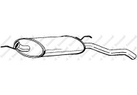 Exhaust backbox / end silencer 200-165 Bosal