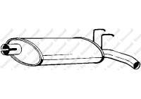 Exhaust backbox / end silencer 200-177 Bosal