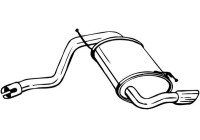 Exhaust backbox / end silencer 200-181 Bosal