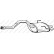 Exhaust backbox / end silencer 200-803 Bosal