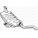 Exhaust backbox / end silencer 200-809 Bosal