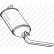 Exhaust backbox / end silencer 200-989 Bosal