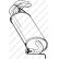 Exhaust backbox / end silencer 211-077 Bosal