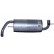 Exhaust backbox / end silencer 211-393 Bosal