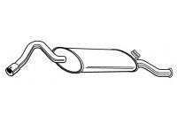 Exhaust backbox / end silencer 21342 Walker