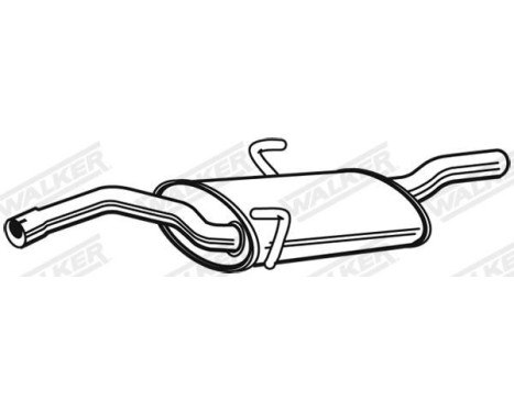 Exhaust backbox / end silencer 21400 Walker, Image 10