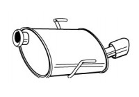 Exhaust backbox / end silencer 21475 Walker