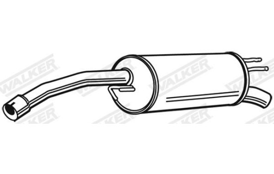 Exhaust backbox / end silencer 21496 Walker, Image 10