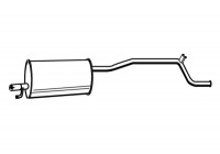 Exhaust backbox / end silencer 21619 Walker