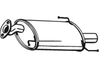 Exhaust backbox / end silencer 219-019 Bosal