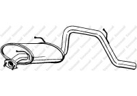 Exhaust backbox / end silencer 219-381 Bosal