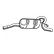 Exhaust backbox / end silencer 21929 Walker
