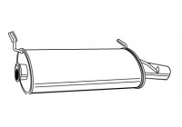 Exhaust backbox / end silencer 21932 Walker