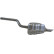 Exhaust backbox / end silencer 220-453 Bosal