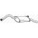 Exhaust backbox / end silencer 220-671 Bosal