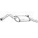 Exhaust backbox / end silencer 220-671 Bosal, Thumbnail 2