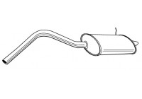 Exhaust backbox / end silencer 22003 Walker