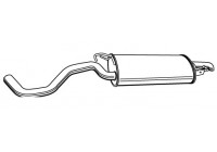 Exhaust backbox / end silencer 22006 Walker