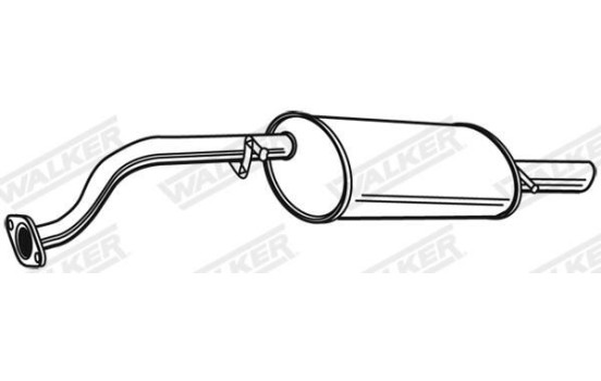 Exhaust backbox / end silencer 22012 Walker, Image 7
