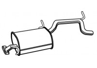 Exhaust backbox / end silencer 22174 Walker