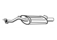 Exhaust backbox / end silencer 22211 Walker