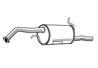 Exhaust backbox / end silencer 22459 Walker